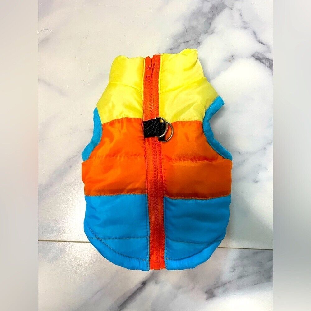 Insulated dog coat size small